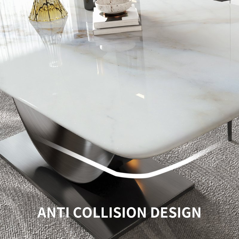 Luxury Foshan Factory Marble Dining Table Set Round Top Dining Room Furniture For 6 8 Chairs Circular Dining Table Concrete