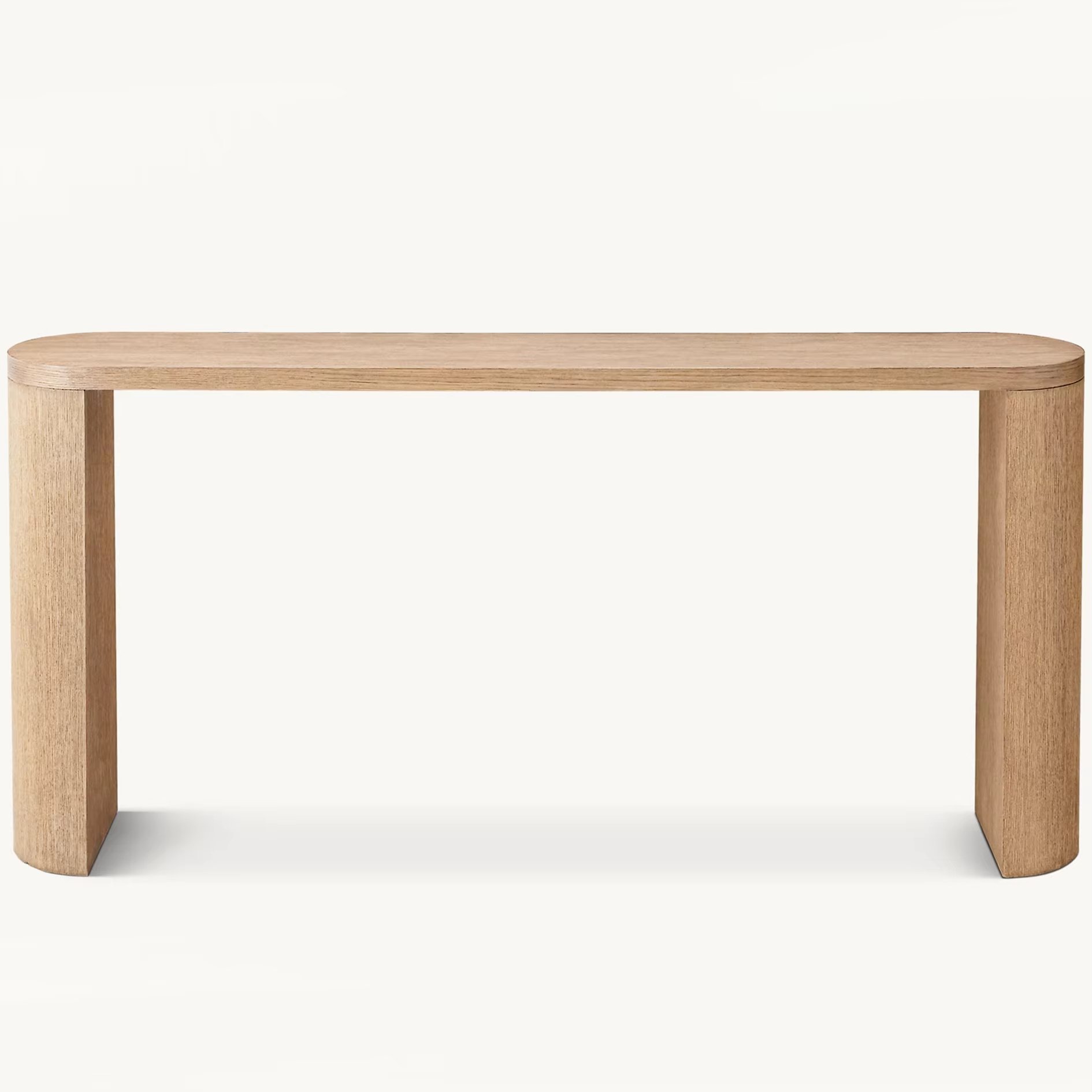 Modern Indoor Natural Oak Wood Furniture Living Room Hallway Home Decor Luxury Console Table