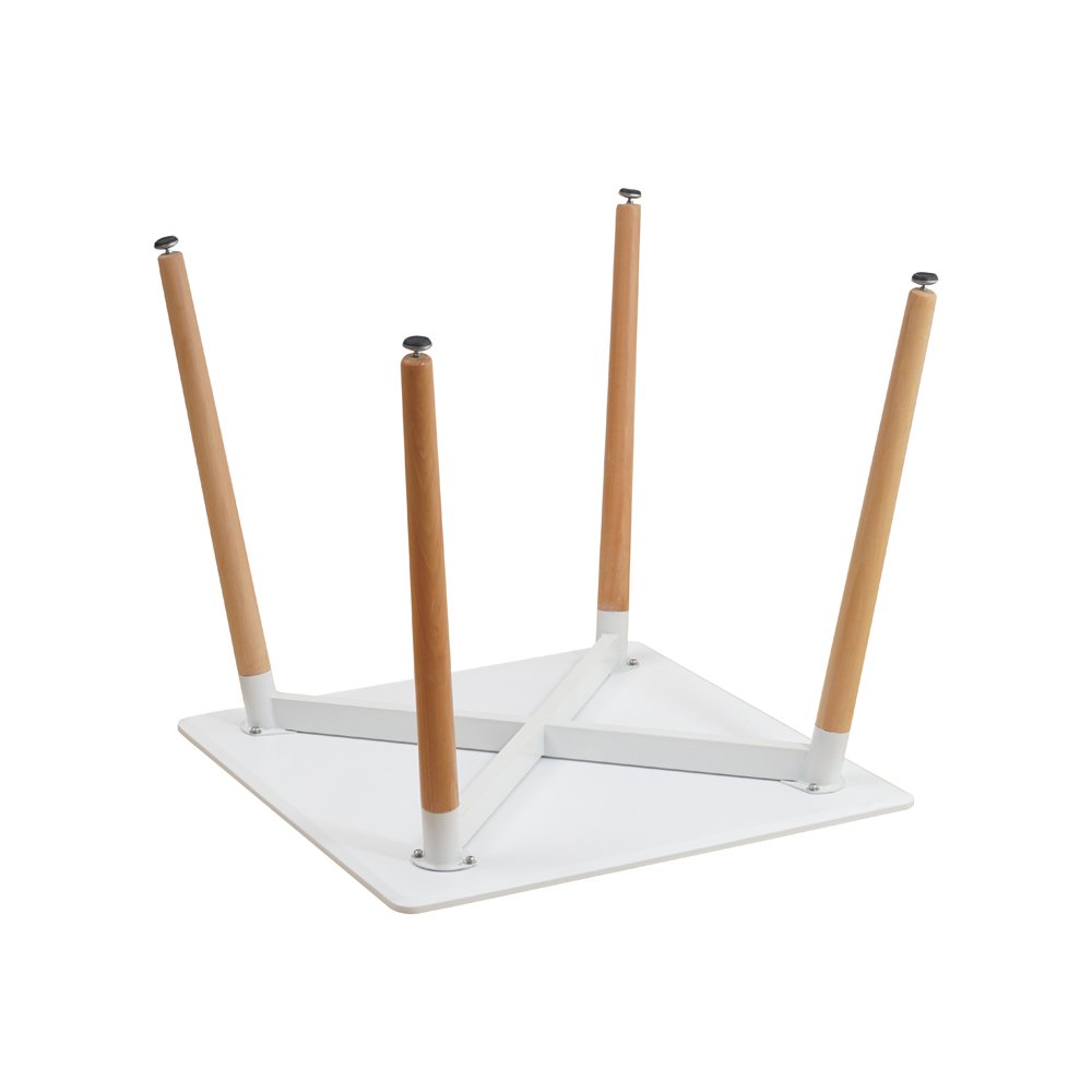 Home Furniture Modern MDF Wooden Square Dining Table