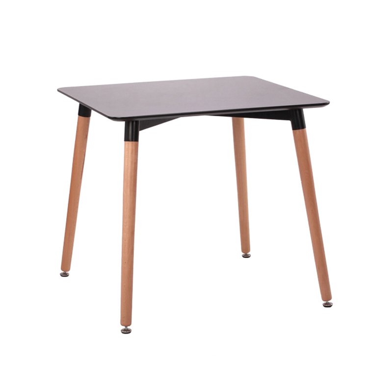 Home Furniture Modern MDF Wooden Square Dining Table