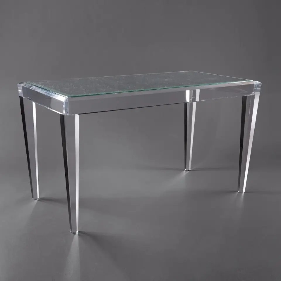 Pool Dining Table Luxury Lucite Dining Table Clear Acrylic Legs Dinner Table Home Furniture Dining Rooms Modern SGS 15-20 Days