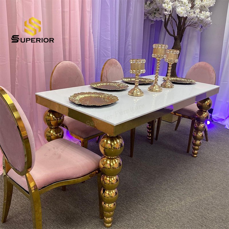 foshan manufacturer wedding tables luxury mesas para eventos rectangle tables for events party