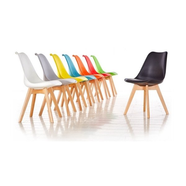 Tempered Glass Table 120*80cm and 4pcs Chair Set Modern Nordic Dining Chairs Relax Comfortable Dining Room Furniture