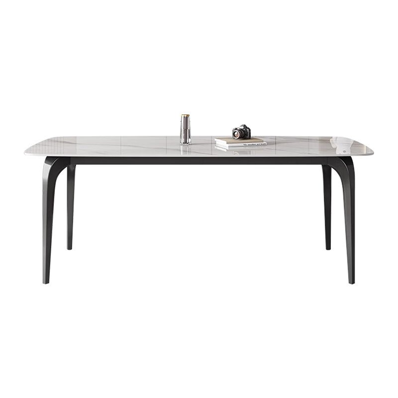 Dining Table Set SINTERED STONE Rectangular Luxury Furniture for Hotels Apartments Dining Rooms