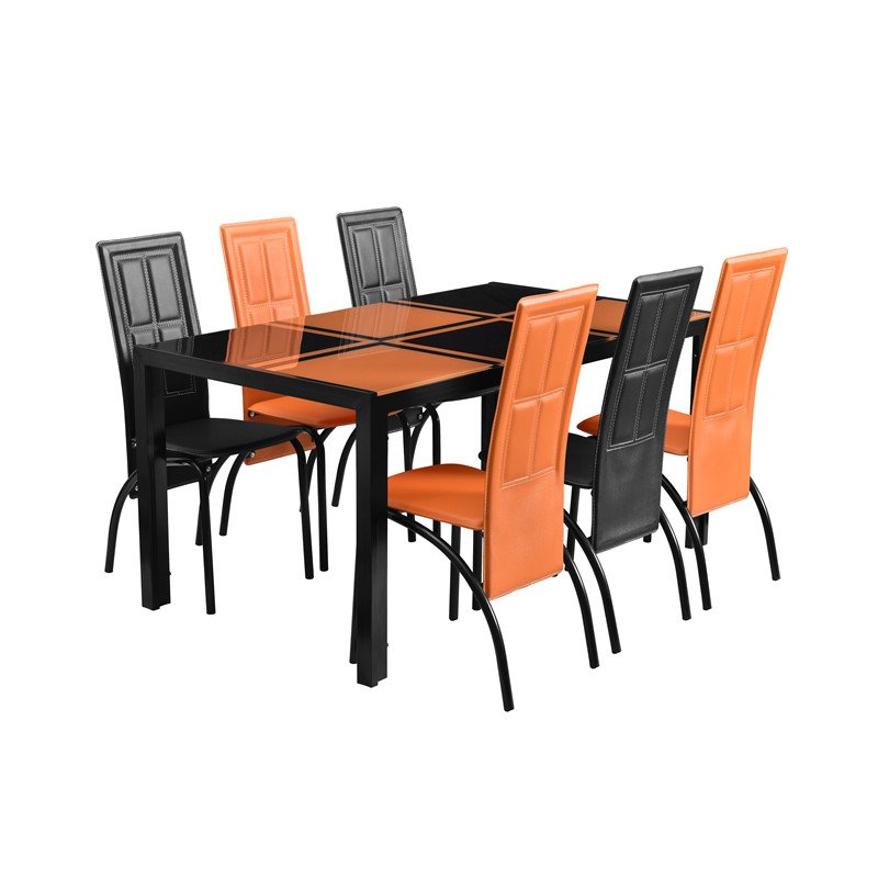 Nordic family western restaurant travertine dining table restaurant furniture set dining table for home