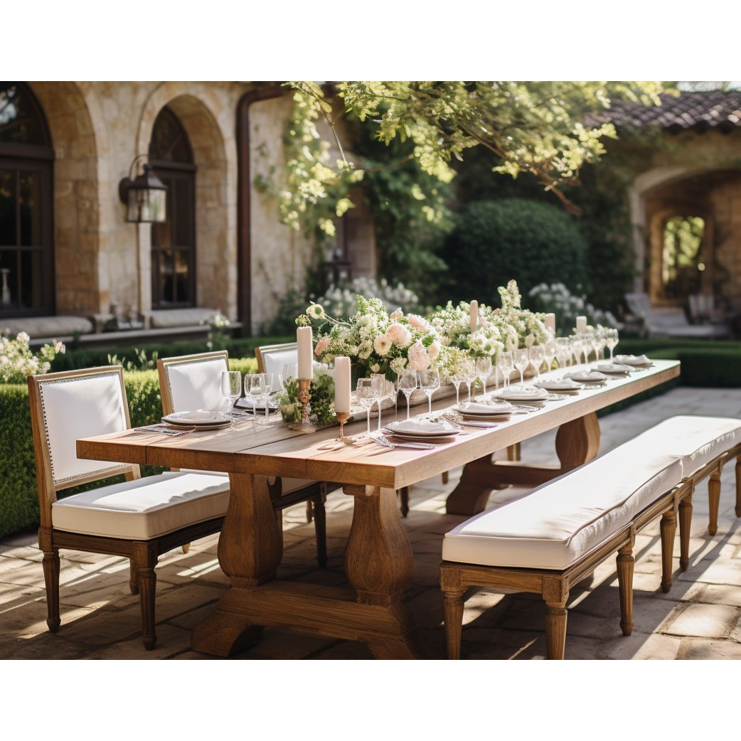 Wholesale Modern Restaurant Furniture High Quality Wooden Table Top Square Dining Table Set 6 8 10 Seater