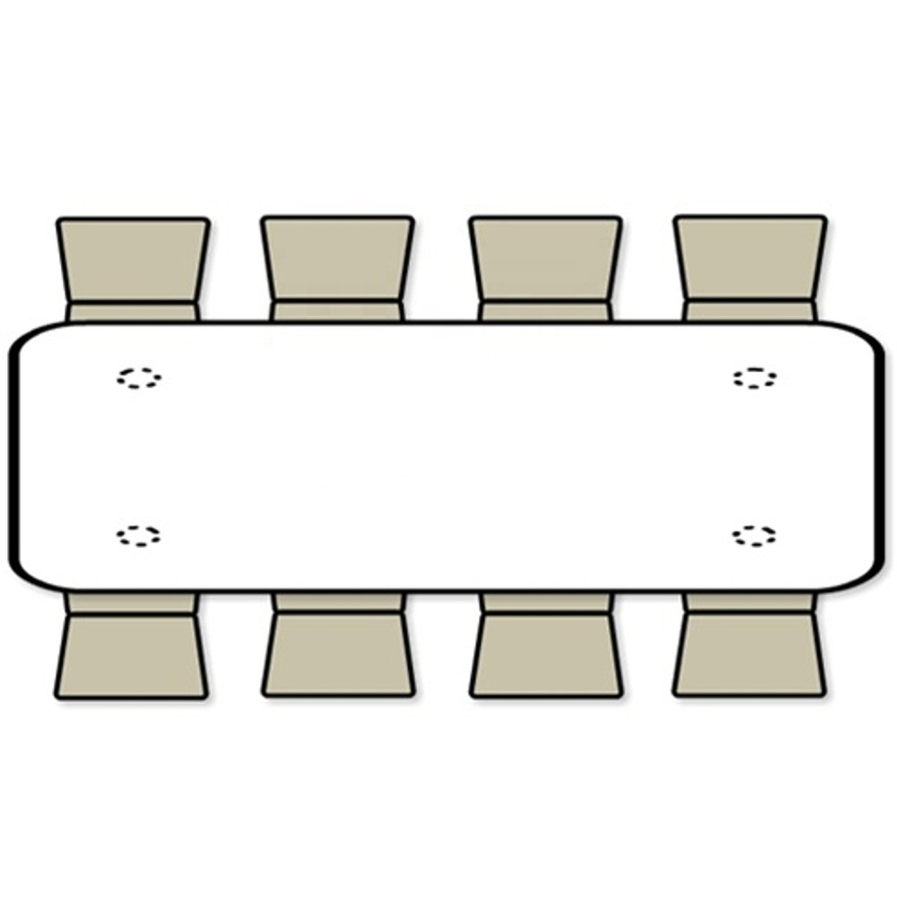 Rectangular Banquet Folding Table 6FT Rectangular Table
