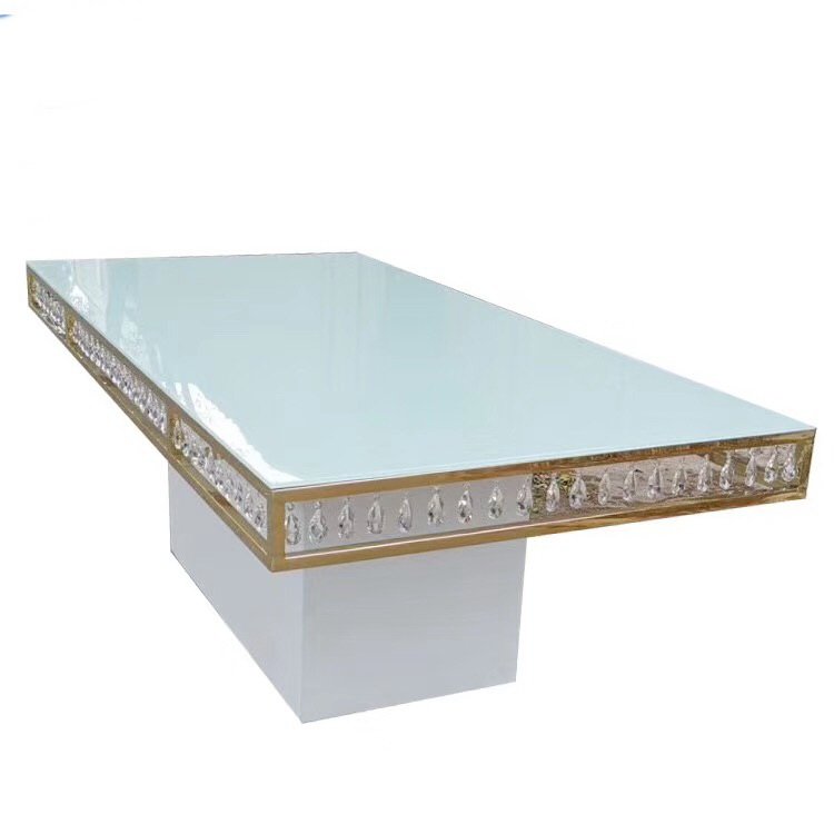 Wedding Dining Tables And Chairs For Events Tempered Glass Stainless Steel Royal Banquet Chair Hotel Furniture