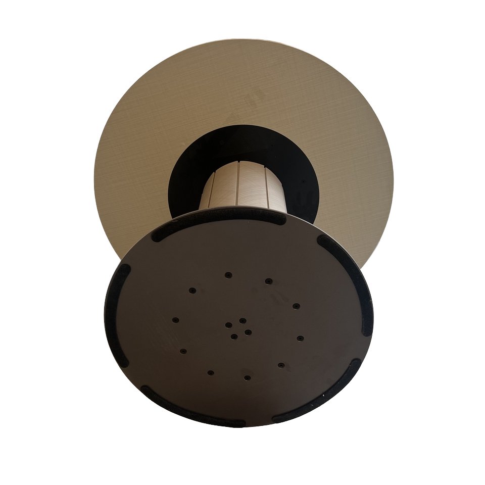 High Quality Control Handcrafted Wooden Round Table Showcasing Artisan Craftsmanship And Natural Finish