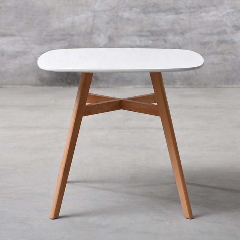 european style nordic square wooden coffee table kitchen wooden coffee tea table