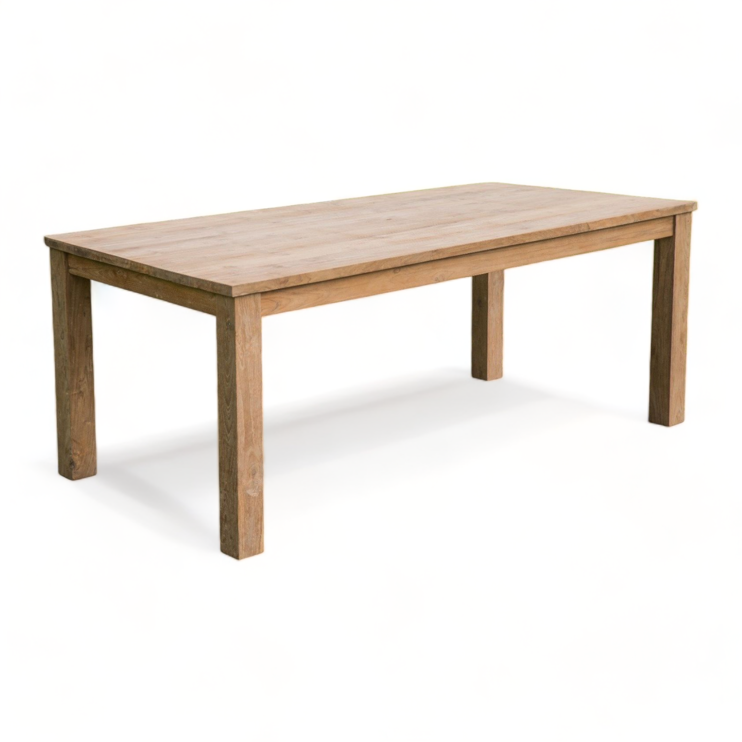 Modern Furniture Solid Wood Rectangle Dinning Table set For 8 Reclaimed Teak Wood Dining Tables Luxury Dining Room Wooden Table