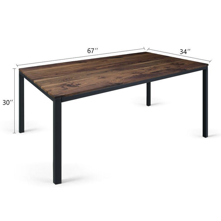 Simple Modern nordic design Furniture style solid oak Mdf Wooden Dining Tables