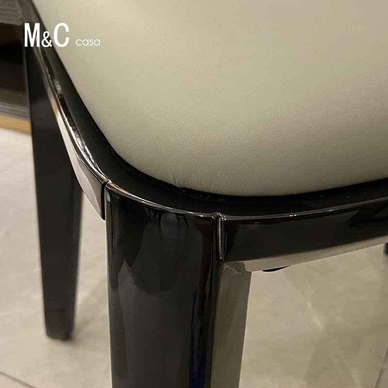 Restaurant furniture luxury round dining table restaurant furniture A table and six chairs Marble round dining table