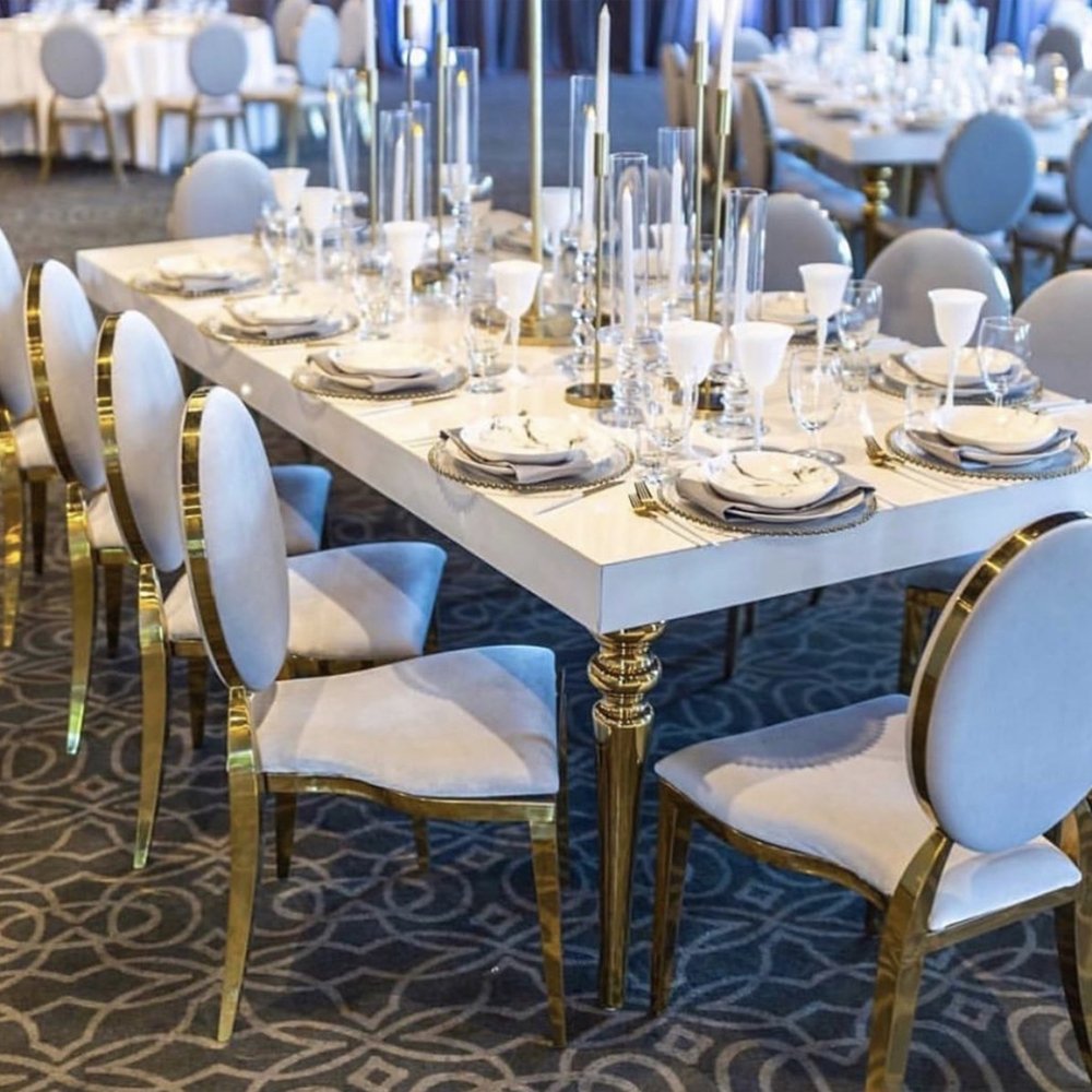 Luxury Wedding Cake Table Wedding Decoration Table Centerpiece Gold Cake Tables for Events Cartons 1 Piece Dining Table Modern