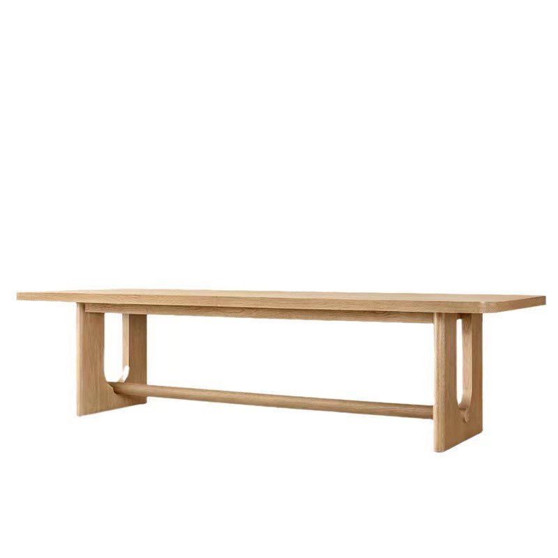 Modern minimalist dining table furniture wooden dining table