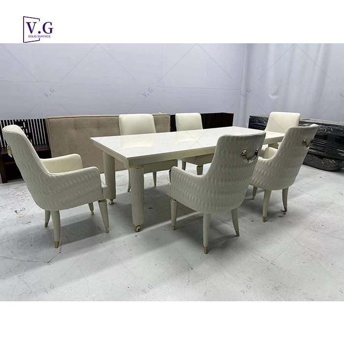 Marble Dining Table for Home 12 Seat Big Full Dining Table Italian Style Dining Room Table White Home Furniture Wooden Case