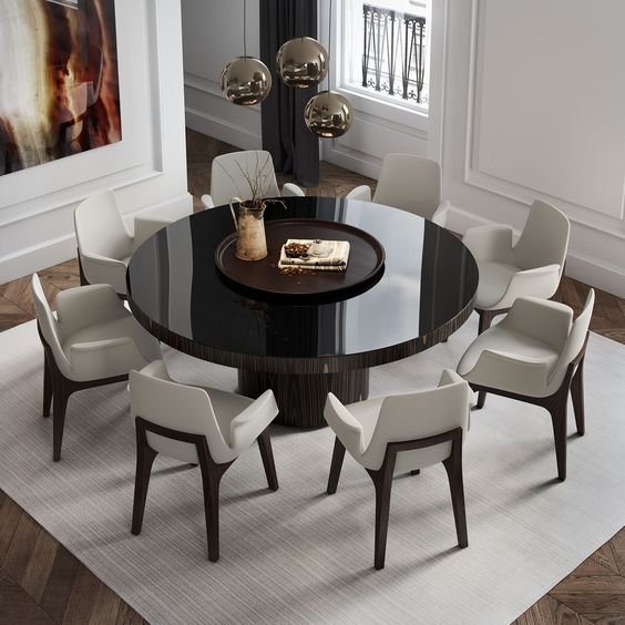 Luxury Marble Dining Table Factory Hot Sale Restaurant Furniture Home Furniture Modern Stone / Marble Kitchen Hotel Apartment