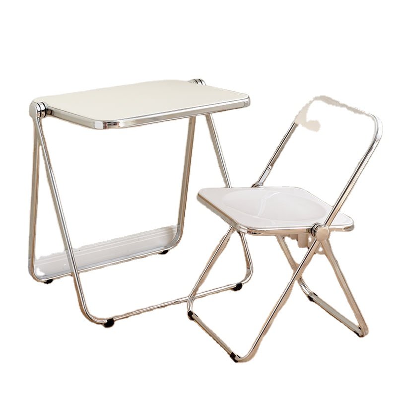 Transparent Plastic Dining Table