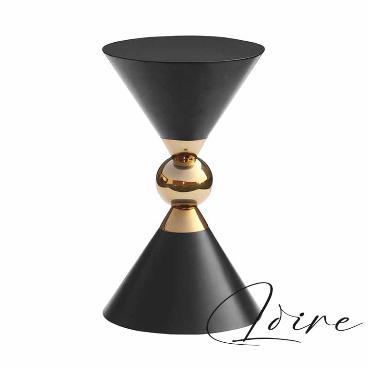 New Design Bar Furniture Minimalist High Top Stainless Steel Cocktail Table Round