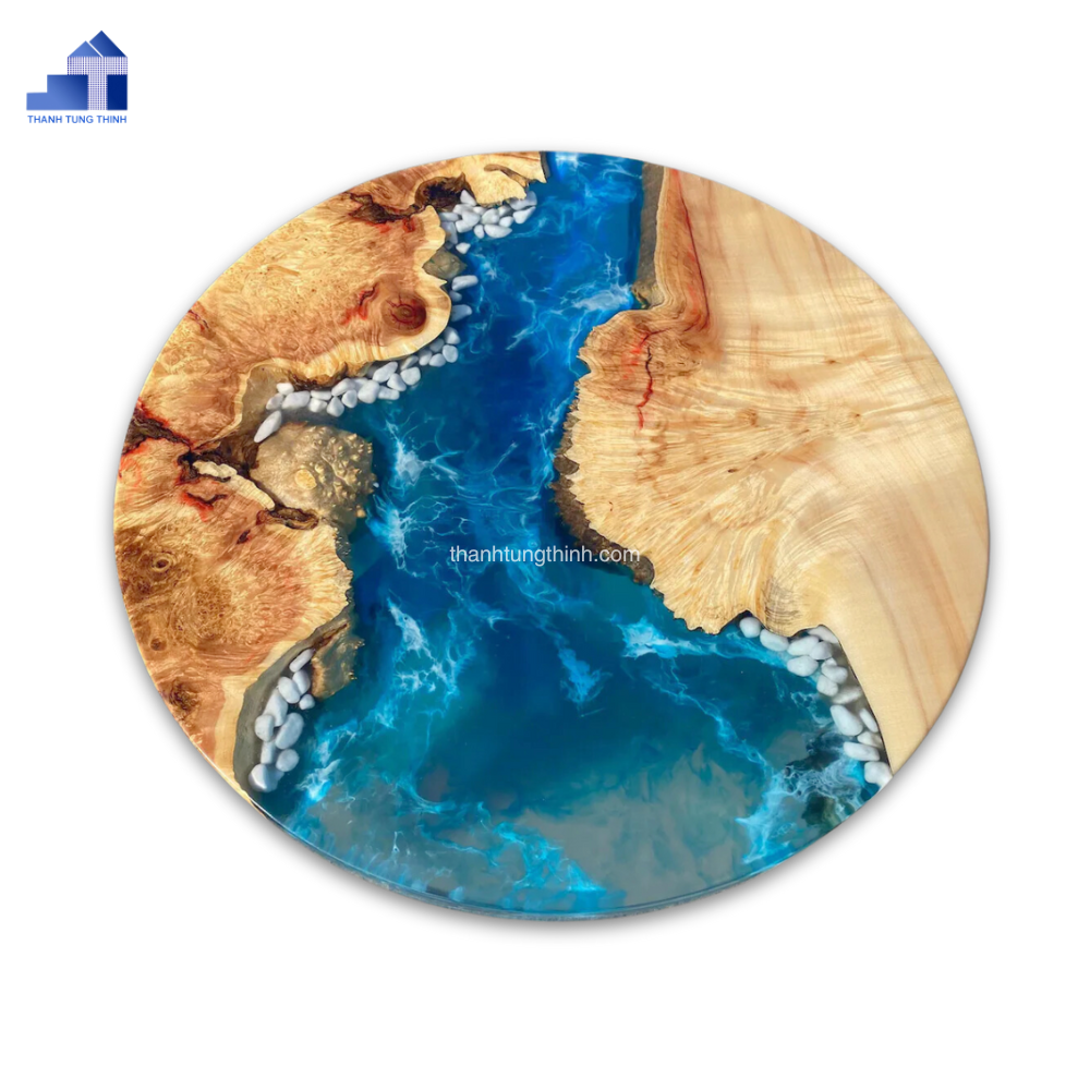 Coffee Table Epoxy Resin Dining Epoxy Resin Table with the best price WhatsApp: +84 901 052 217