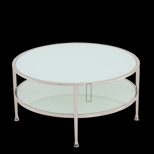 Factory sale tempered glass dining table set Popular coffee table BR-T073#