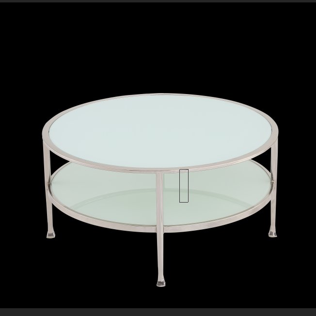 Factory sale tempered glass dining table set Popular coffee table BR-T073#