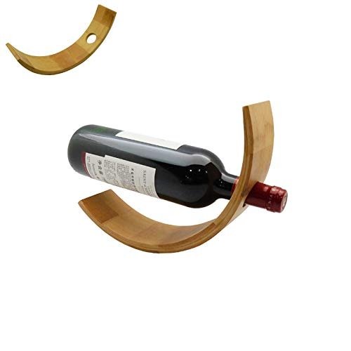 Home Hotel Bar Counter Wooden wine Rack Creative wave shape Table Top wine Bottle Display Rack wine Rack