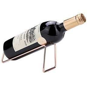 Home Hotel Bar Counter Wooden wine Rack Creative wave shape Table Top wine Bottle Display Rack wine Rack