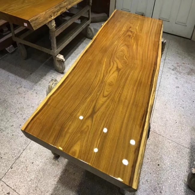Wholesale Modern Design Restaurant Table Dining Sintered 100% Solid Wood