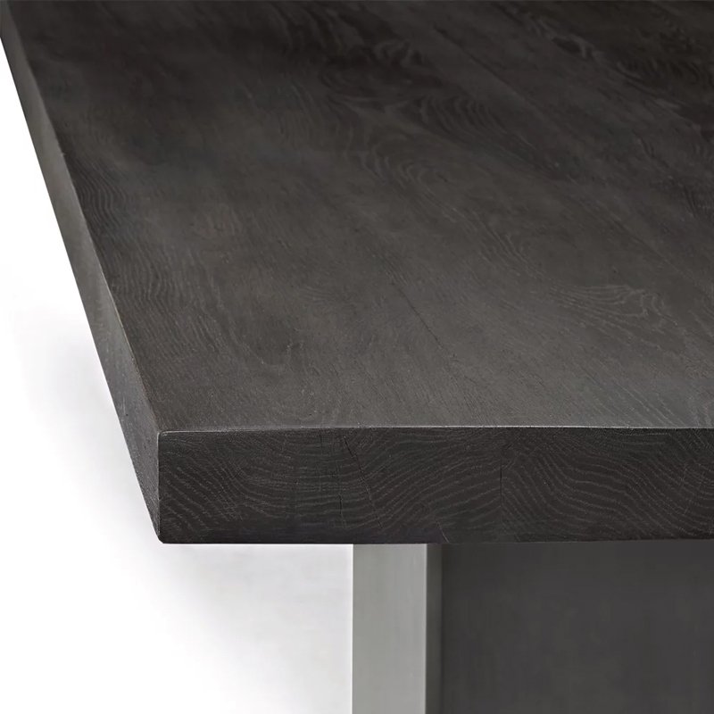 Dining Room Furniture Modern Live Edge Wooden Kitchen Restaurant Solid Walnut Wooden Table