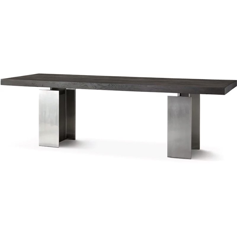Dining Room Furniture Modern Live Edge Wooden Kitchen Restaurant Solid Walnut Wooden Table