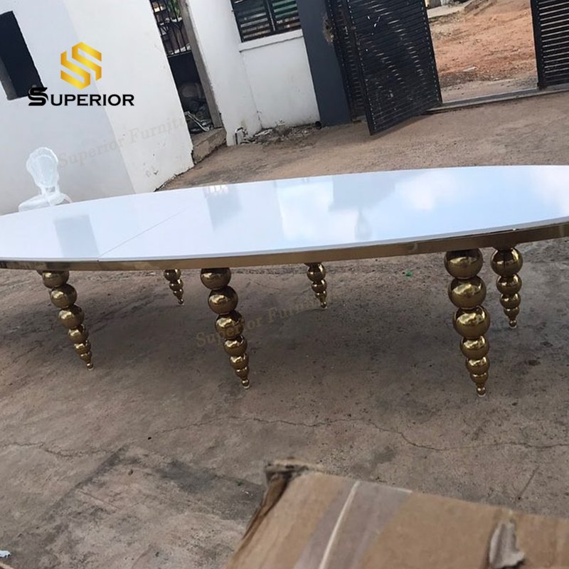 centre de table wedding gold mirror table top wedding tempered glass tables for wedding and party
