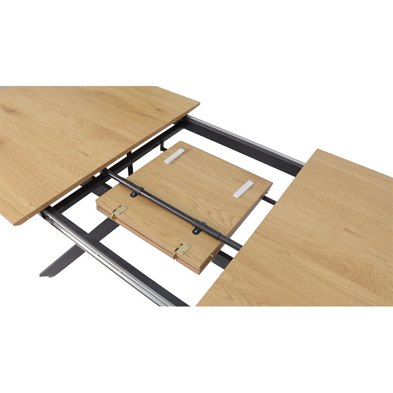 Dining Tables Extension Table Metal Legs Board top home furniture for Home Living Room & Kitchen Use Modern SDT2075