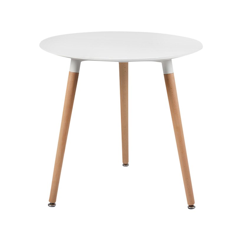 YWJ-Furniture round mdf table nordic dining table living room table round black