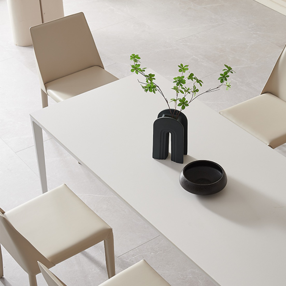 Italian Luxury Extendable 6 Chairs Dining Table Set Square Round Marble with Extension Metal 8 People 14 Seater Gold Black Blue