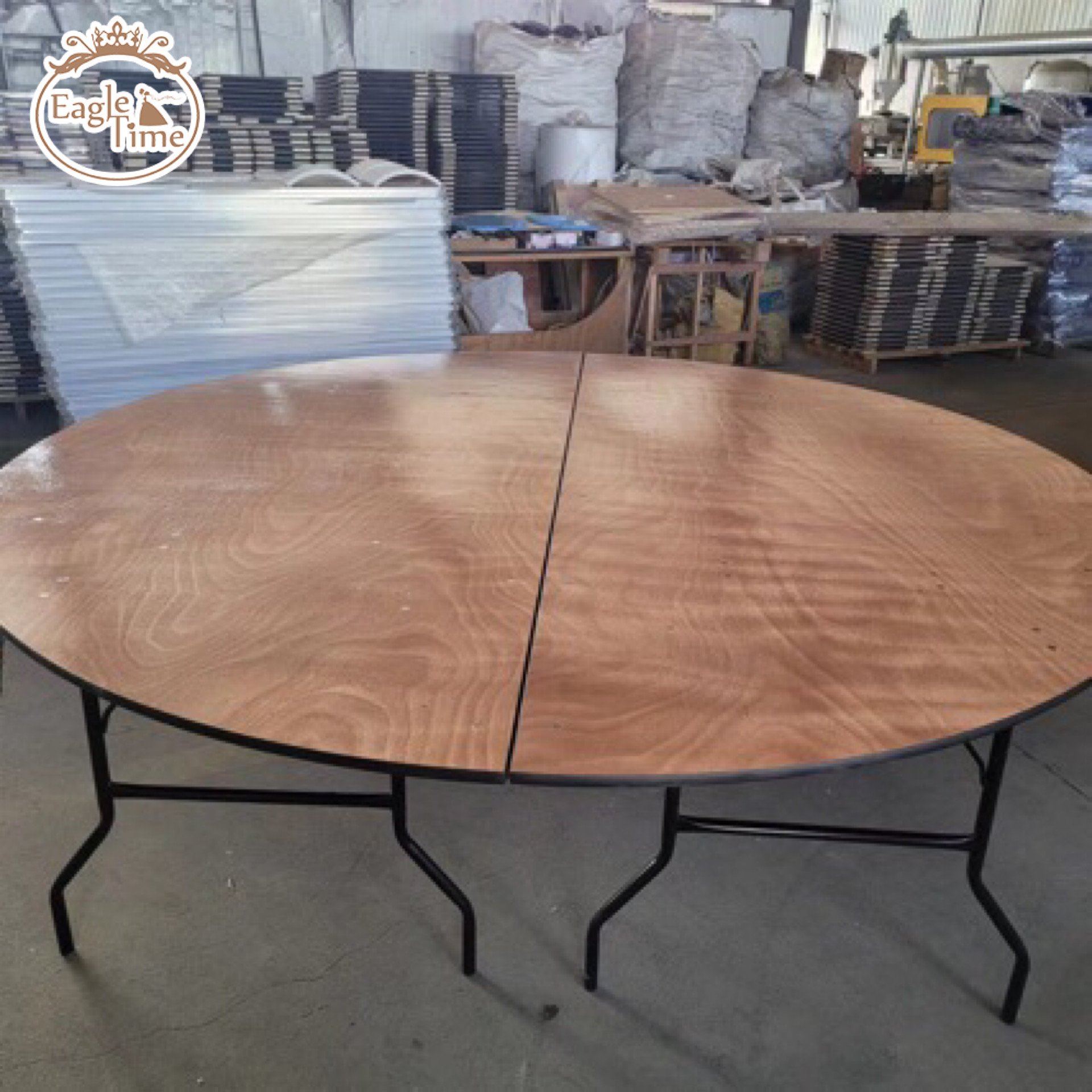 Factory Direct Supply Wedding Rectangle Customized Banquet Dining Solid Wooden Table Restaurant Wood Table
