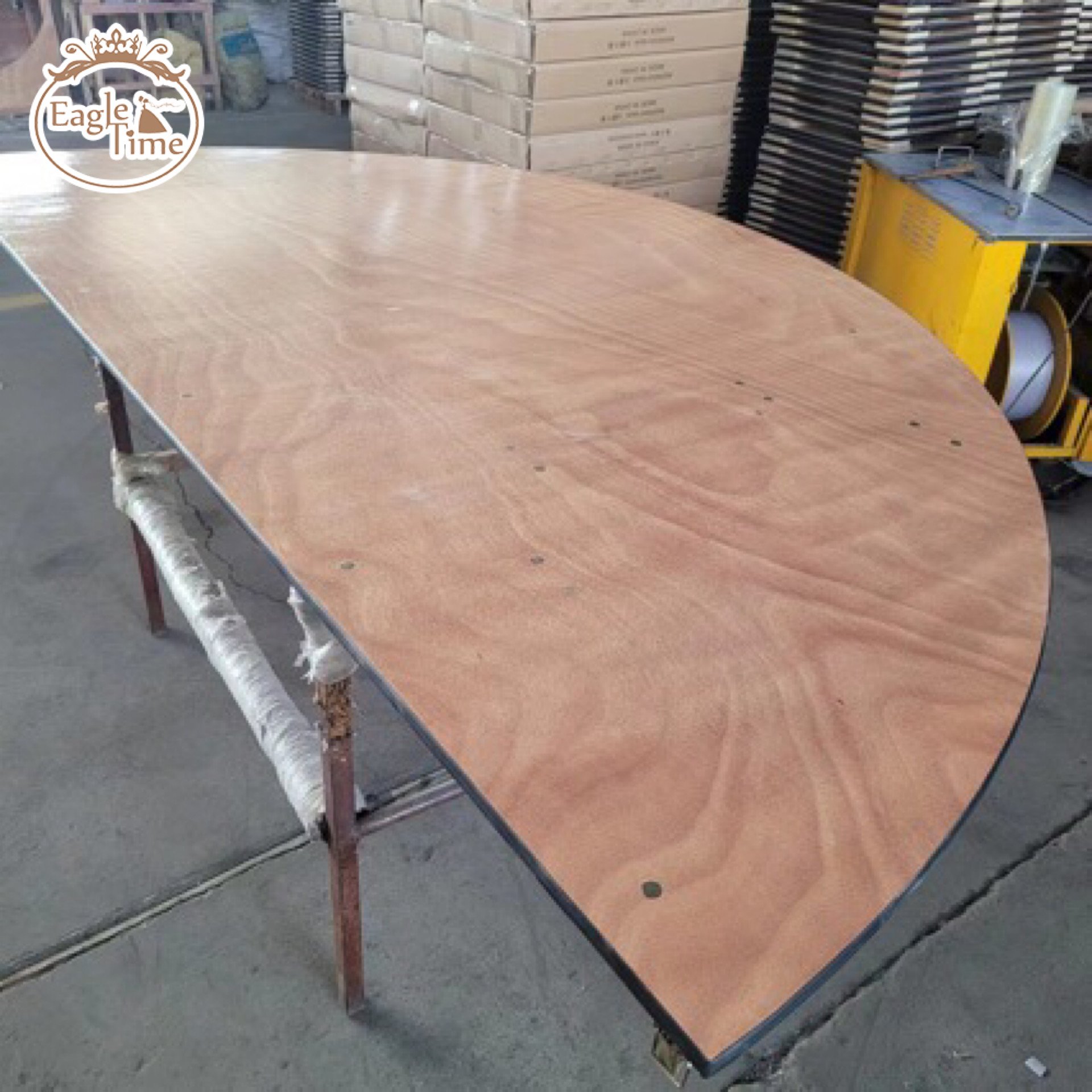 Factory Direct Supply Wedding Rectangle Customized Banquet Dining Solid Wooden Table Restaurant Wood Table