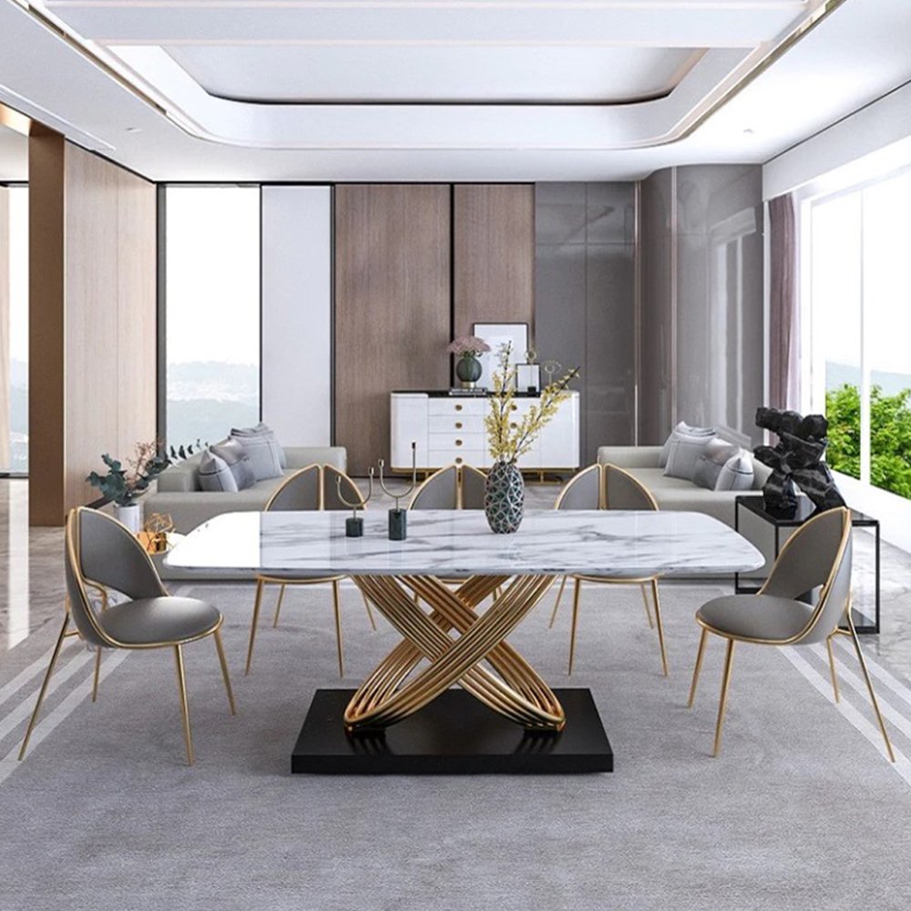 New Design Stainless Steel Hotel Banquet Wedding Dining Table