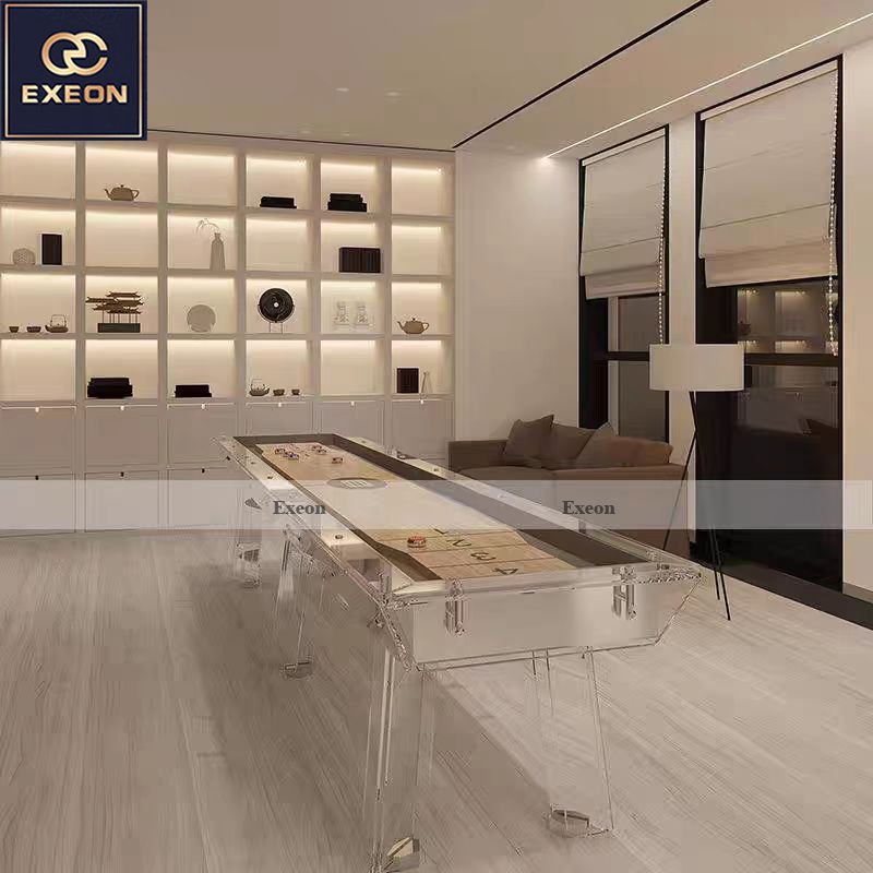 Texas imported Luxury Tempered Glass Sandpot Standard Table Villa Recreation Game Table