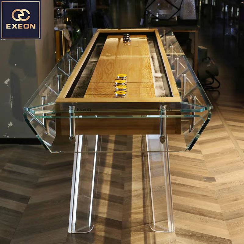Texas imported Luxury Tempered Glass Sandpot Standard Table Villa Recreation Game Table