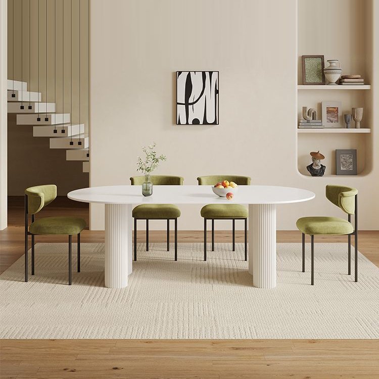 White Marble Dining Room Furniture Marble Top Dining Table Living Room Furniture