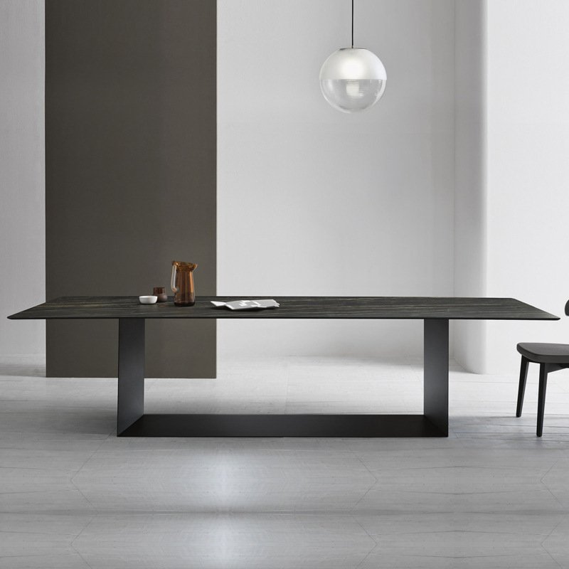 Luxury Home dining furniture carbon steel modern dining table table dinner dining luxury dinner table for home restaurant