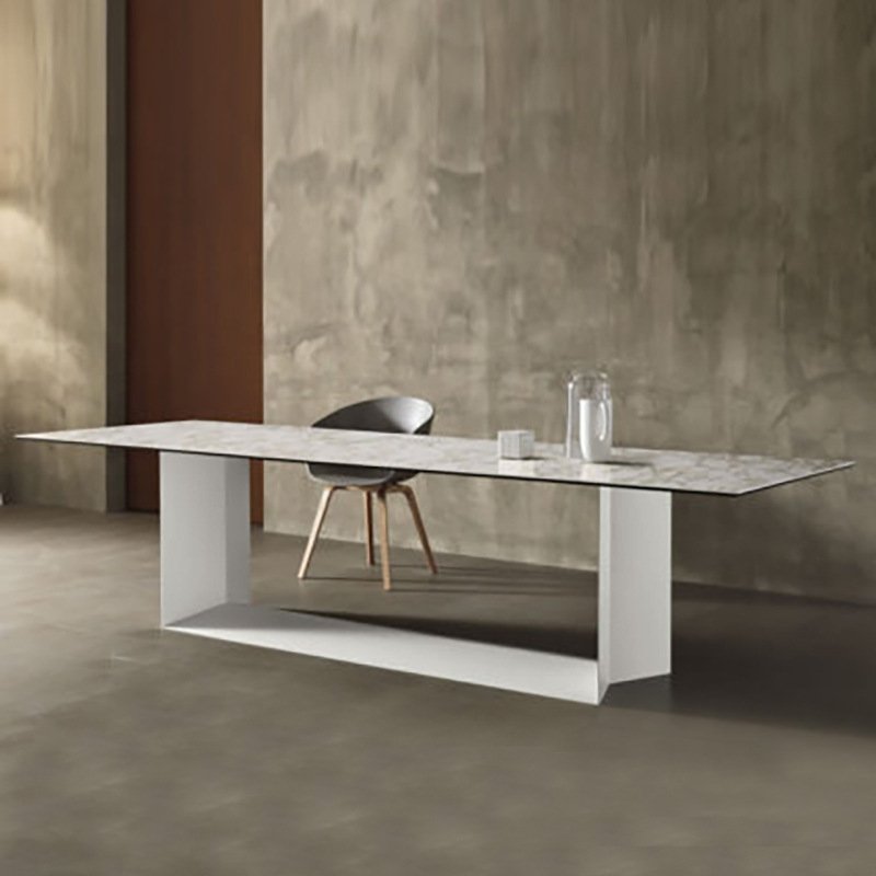 Luxury Home dining furniture carbon steel modern dining table table dinner dining luxury dinner table for home restaurant