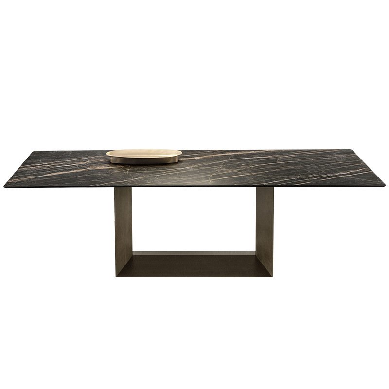 Luxury Home dining furniture carbon steel modern dining table table dinner dining luxury dinner table for home restaurant
