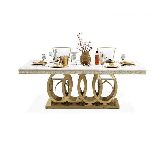 Factory Direct Sell High Quality New design Modern Hotel Furniture Dining table