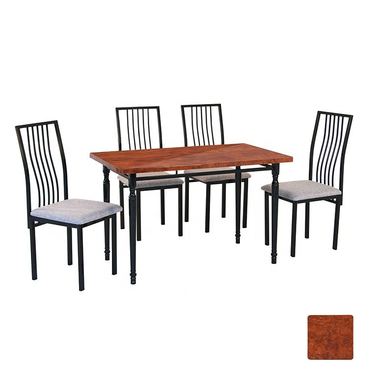 Dining Room Furniture Table and Chairs Set Metal furniture dining set DS-0088