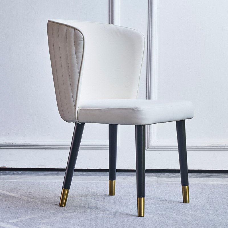 Modern Home Furniture Restaurant Furniture Velvet Golden Dining Chair Dining Table 6 Chairs