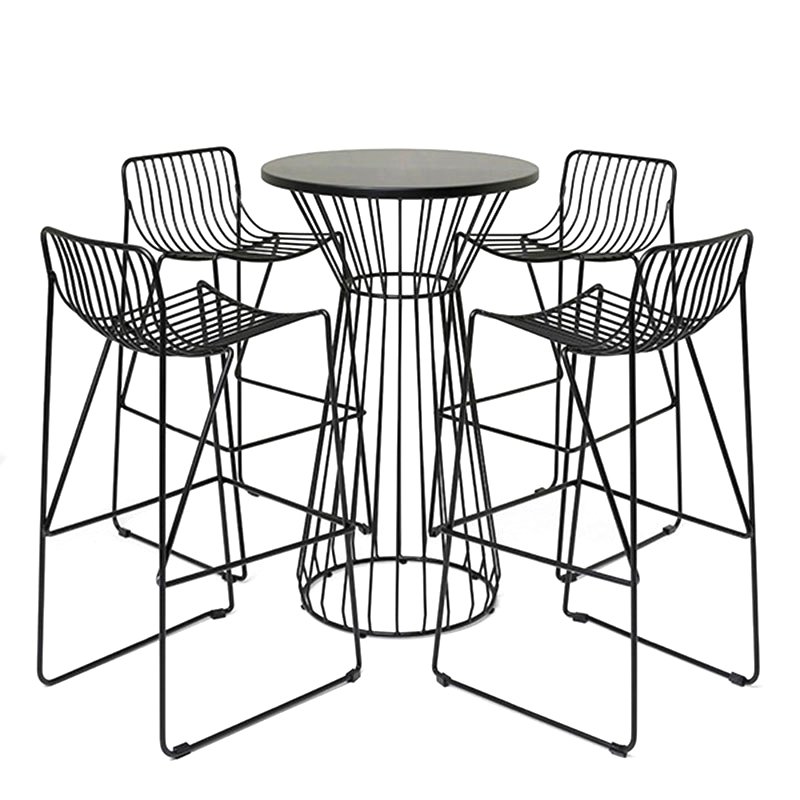 Good Looking Round Glass Coffee Table 800*800 Glass Bar Table for Restaurant