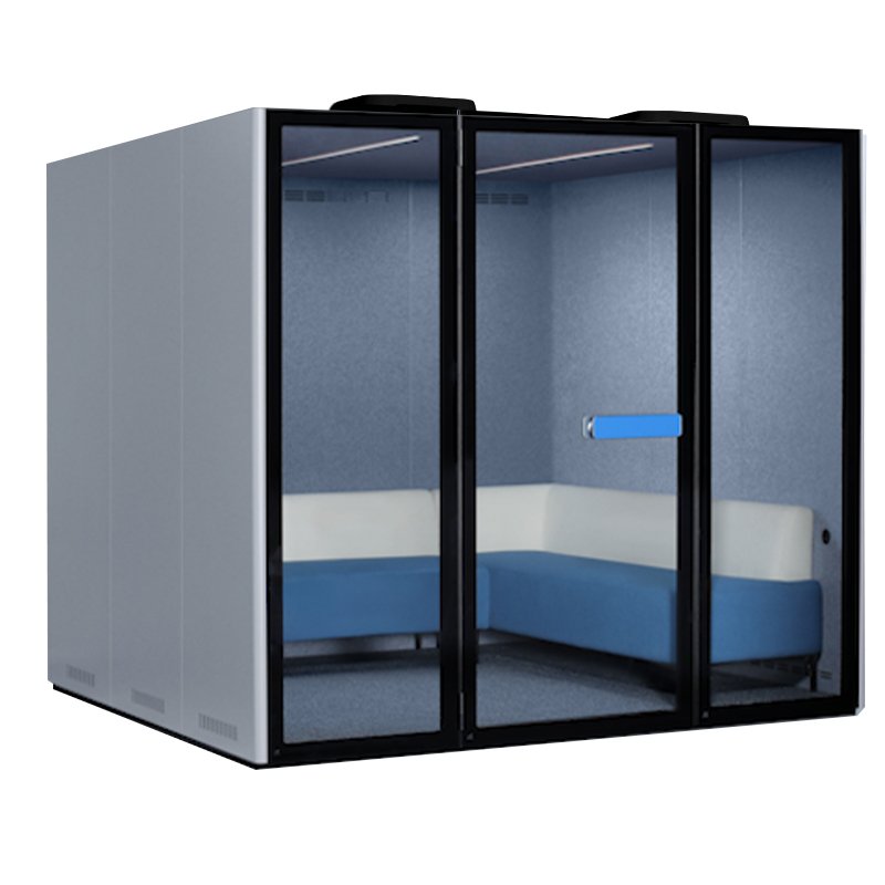 Winpod C POD 2.0 Office Pods Premium Quality Acoustic Phone Booth Modern Design Steel Indoor Use Hotel Bedroom Optimal 6 People