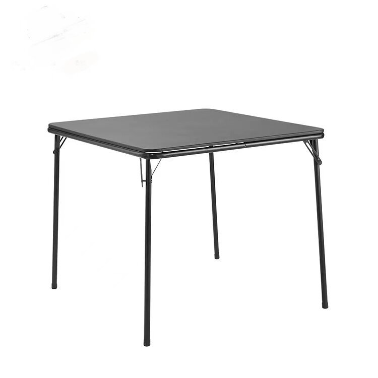 Wholesale Cheap Designer PU Leather Cushion Modern Metal Folding Table and Chairs sets for Events